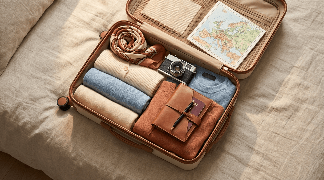 Careful baggage handling and organization